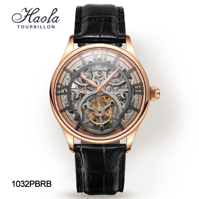 Haofa Skeleton Tourbillon Hollow Watch 1032