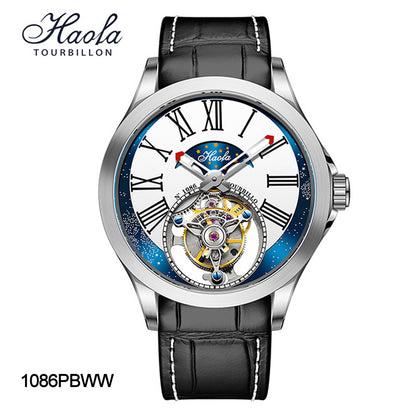 HAOFA Starry Night Sky Literally Dial Tourbillon Watch 1086