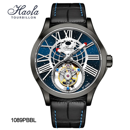 Haofa Skeleton Tourbillon Movement Watch 1089