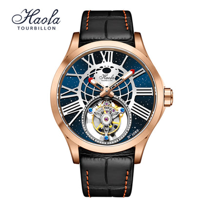 Haofa Skeleton Tourbillon Movement Watch 1089
