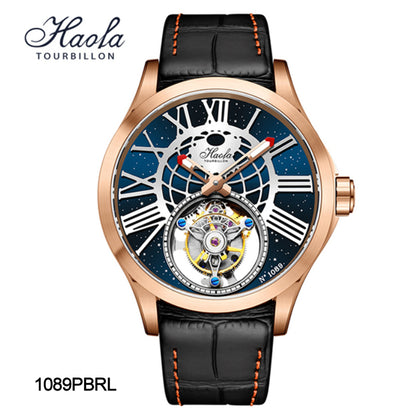Haofa Skeleton Tourbillon Movement Watch 1089