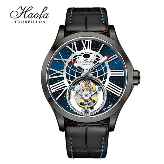 Haofa Skeleton Tourbillon Movement Watch 1089