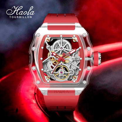 HAOFA ALL CRYSTAL AUTOMATIC MECHANICAL WATCHES MODEL 2205