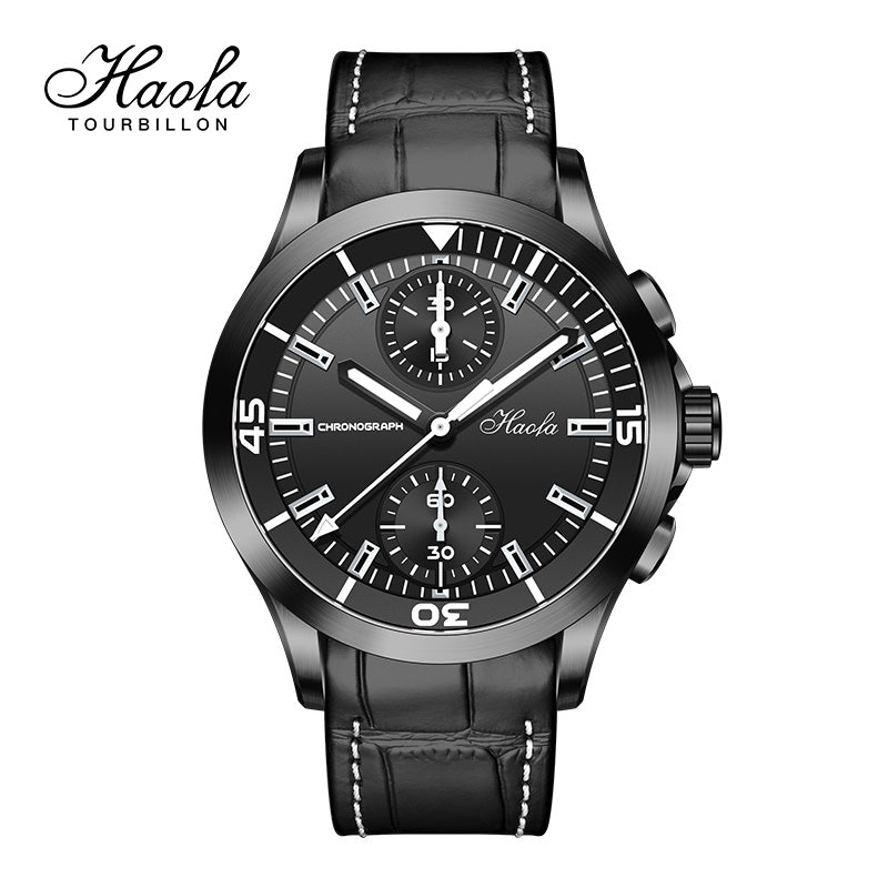 Haofa Automatic Mechanical Chronograph Watch 1600