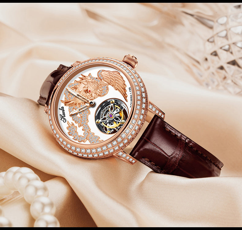 Haofa Luxury Couple Tourbillon Watches Men And Women