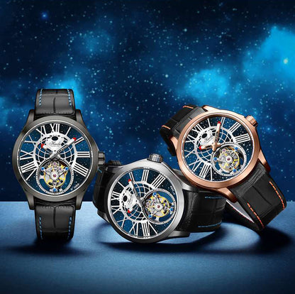 Haofa Skeleton Tourbillon Movement Watch 1089