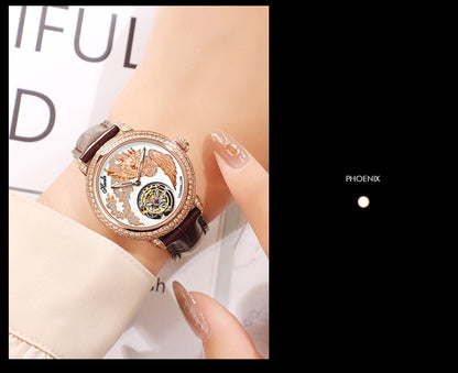 Haofa Luxury Couple Tourbillon Watches Men And Women