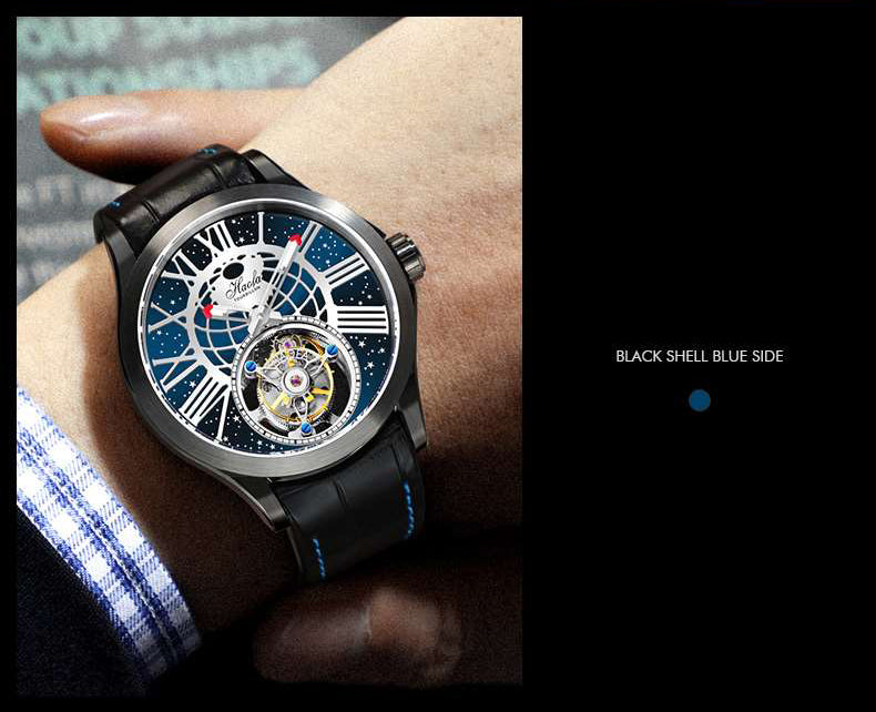 Haofa Skeleton Tourbillon Movement Watch 1089