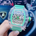 HAOFA All K9 Crystal Automatic Mechanical Watches Model 2202