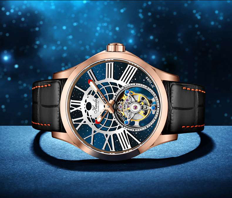 Haofa Skeleton Tourbillon Movement Watch 1089