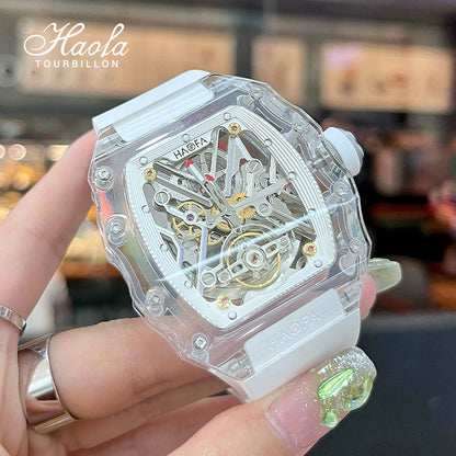 HAOFA All K9 Crystal Automatic Mechanical Watches Model 2202