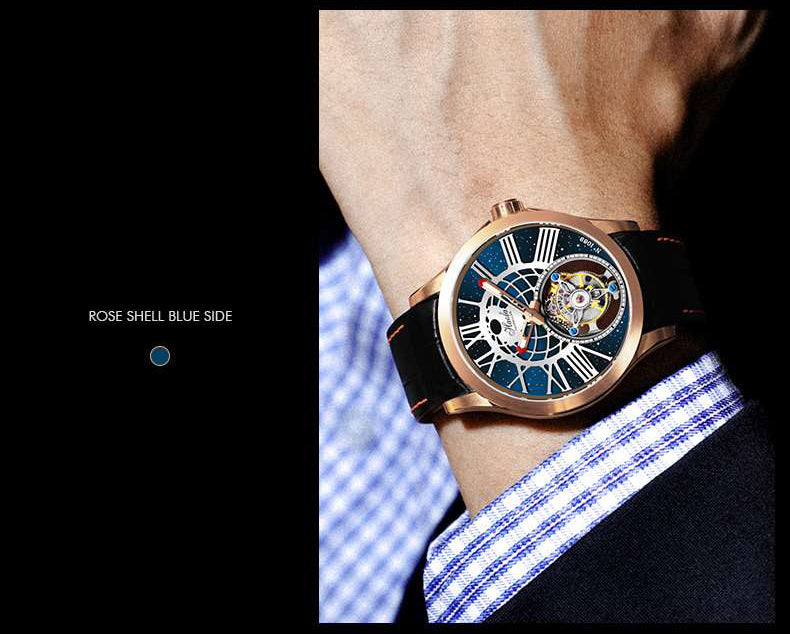 Haofa Skeleton Tourbillon Movement Watch 1089