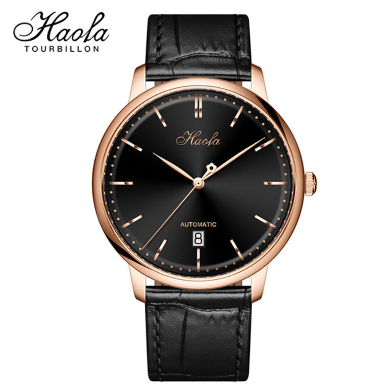 Haofa Automatic Movement Ultra-thin Calendar Watch 1606