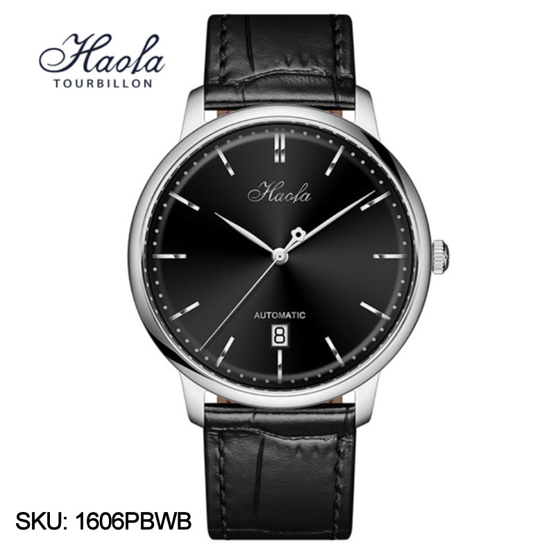 Haofa Automatic Movement Ultra-thin Calendar Watch 1606