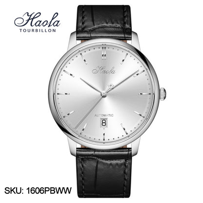 Haofa Automatic Movement Ultra-thin Calendar Watch 1606