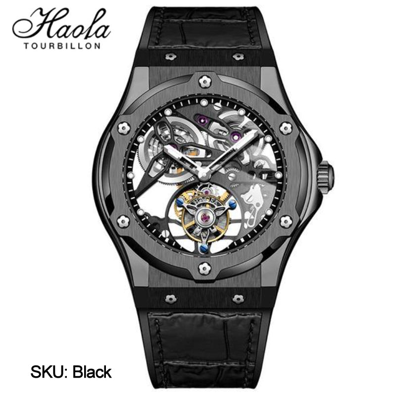 Haofa 1916 Double Barrel Tourbillon Watch