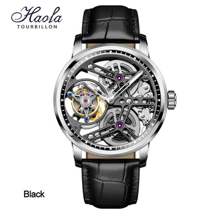 Haofa Tourbillon 1940 double spring drive watch