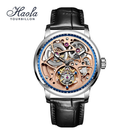 HAOFA Automatic Tourbillon Double Spring watch 1931