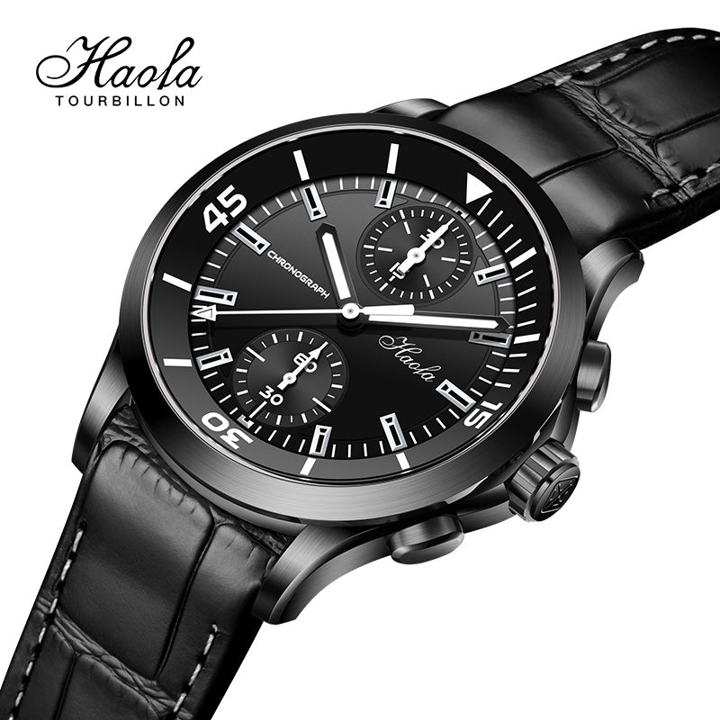 Haofa Automatic Mechanical Chronograph Watch 1600