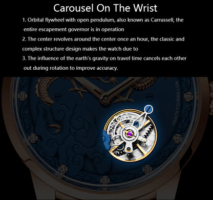 HAOFA 1950 CARROUSEL 3D Dragon WATCH