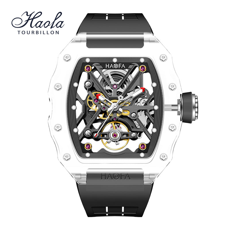 HAOFA All K9 Crystal Automatic Mechanical Watches Model 2202