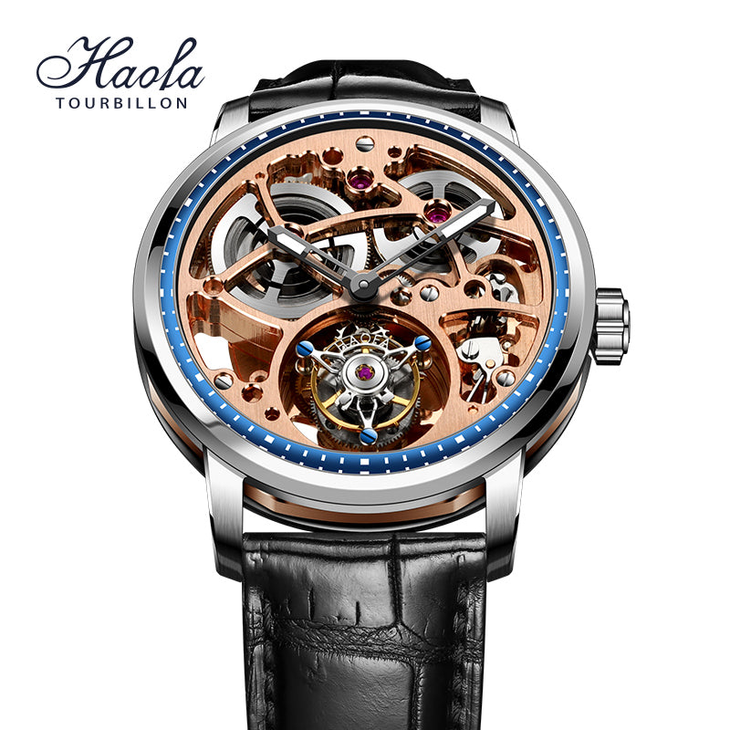 HAOFA Automatic Tourbillon Double Spring watch 1931