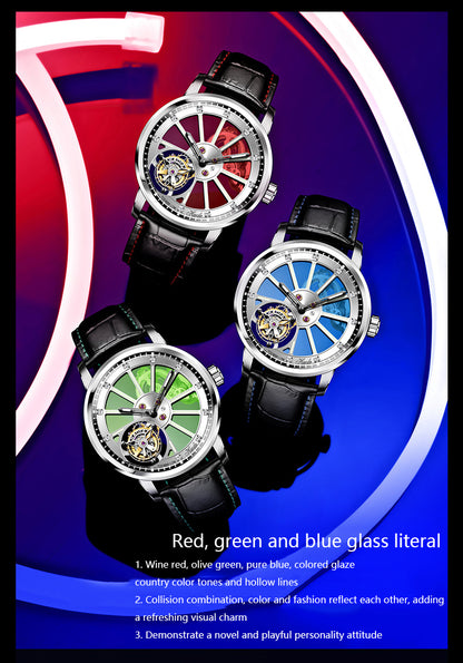 Haofa Colorful 7 Clock Tourbillon Watch 1925A