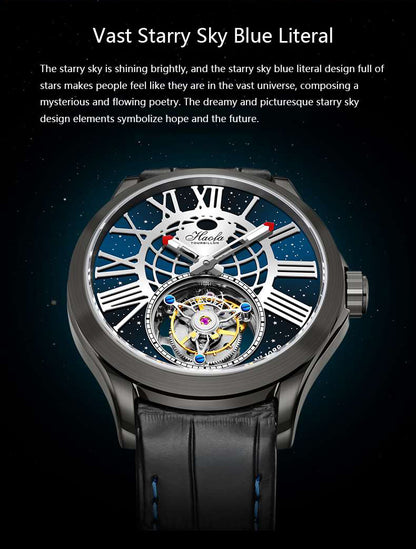 Haofa Skeleton Tourbillon Movement Watch 1089