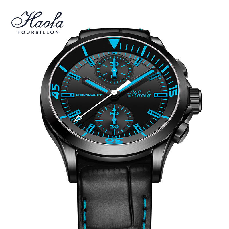 Haofa Automatic Mechanical Chronograph Watch 1600