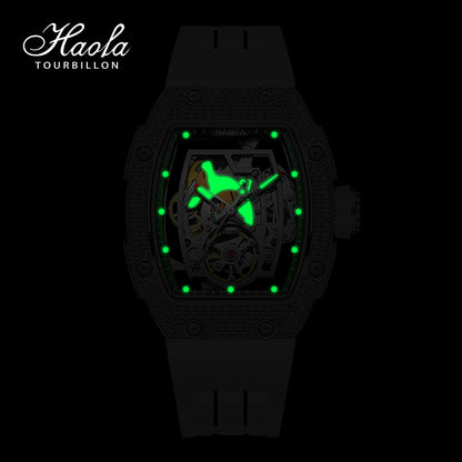 HAOFA Crystal Bezel Middle Size Model 1992 Automatic Watch