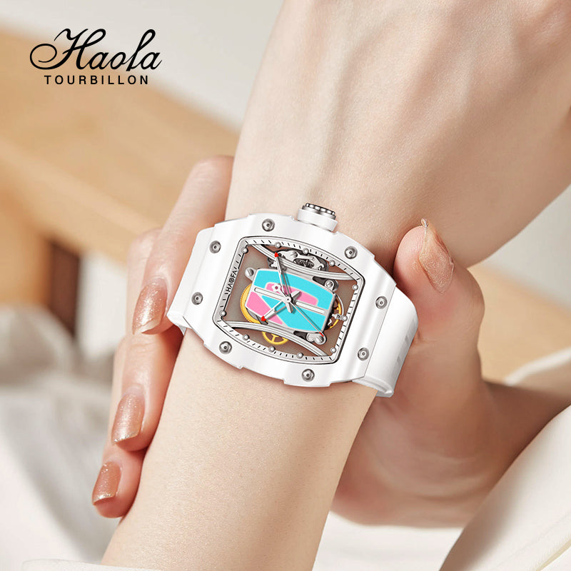 HAOFA Ceramics Bezel Middle Size Model 1991 Automatic Watch