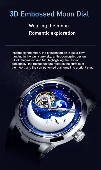 HAOFA Moon Carrousel  1953 Super Luminous Watch