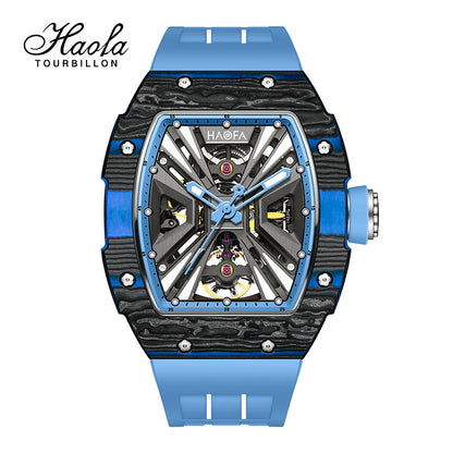 HAOFA Model 1929 Carbon Fiber Bezel 80 hours Power Automatic Movement watches