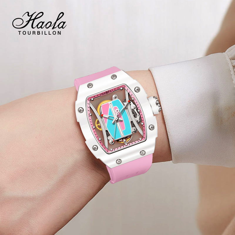 HAOFA Ceramics Bezel Middle Size Model 1991 Automatic Watch