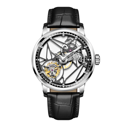 Haofa Luxury Skeleton 7 clock Tourbillon watch 1925B