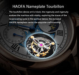 Haofa Date Display Tourbillon Watch Day And Night 8003