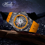 Haofa Skeleton Automatic 80H Power Watch 1913-3