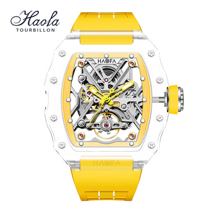 HAOFA All K9 Crystal Automatic Mechanical Watches Model 2202