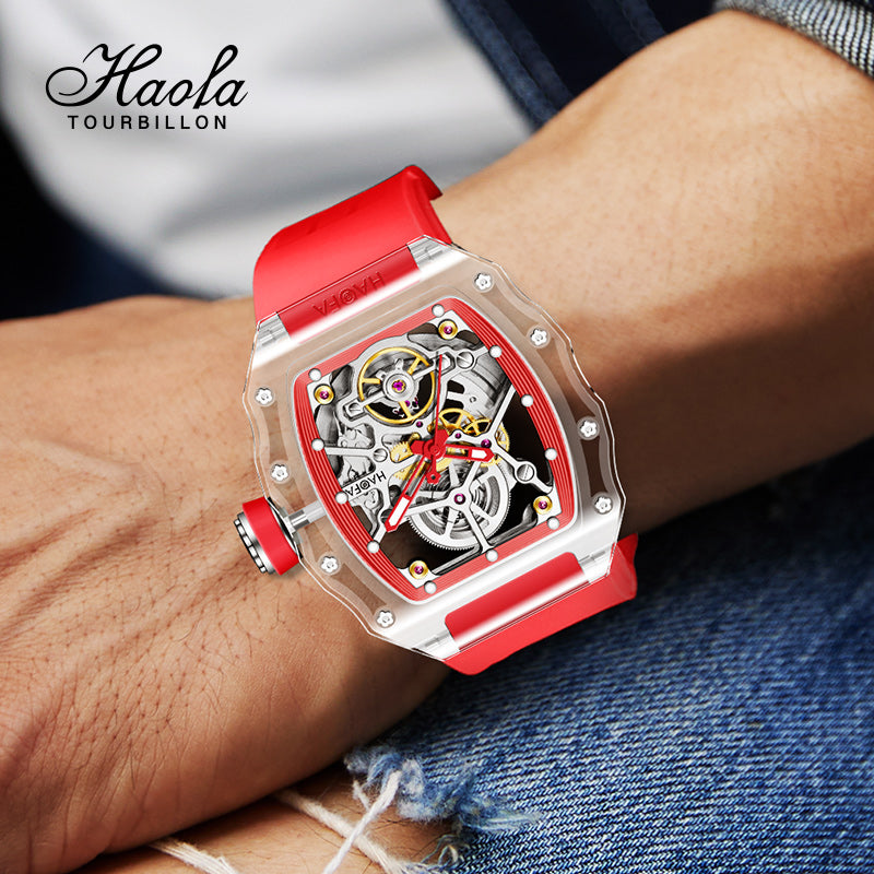 HAOFA ALL CRYSTAL AUTOMATIC MECHANICAL WATCHES MODEL 2205