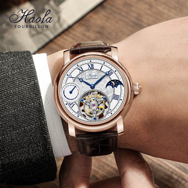 HAOFA 1016 Tourbillon Power Reserve Display