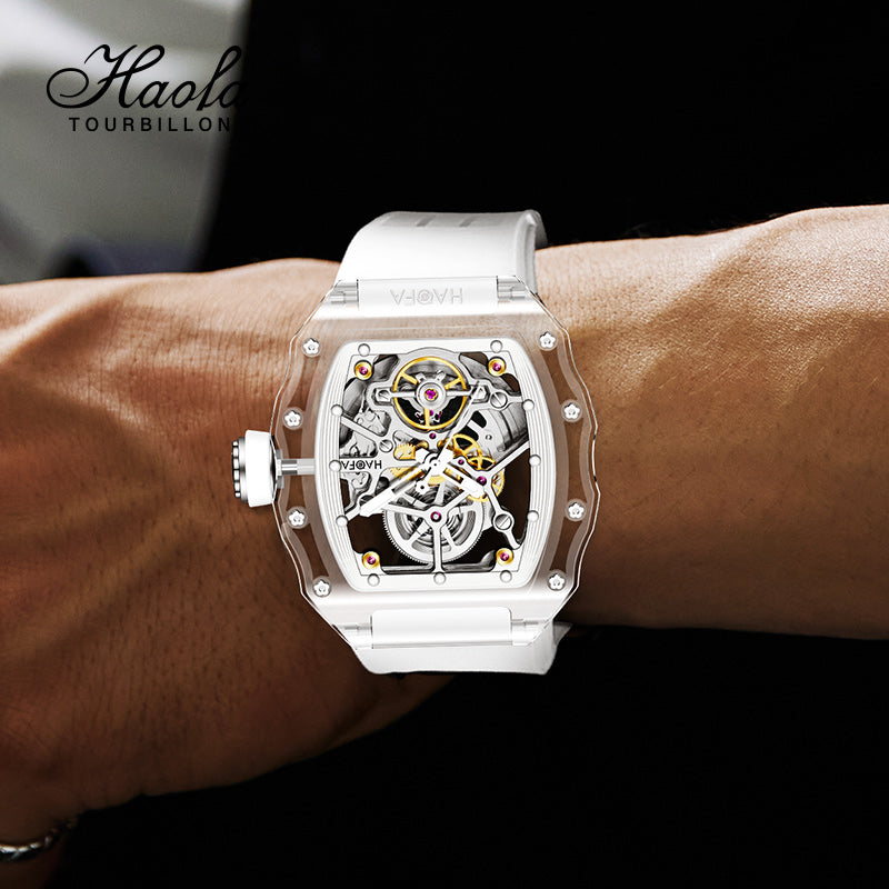 HAOFA ALL CRYSTAL AUTOMATIC MECHANICAL WATCHES MODEL 2205