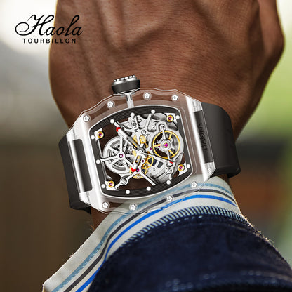 HAOFA ALL CRYSTAL AUTOMATIC MECHANICAL WATCHES MODEL 2205