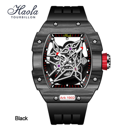 HAOFA Skeleton Carbon Fiber Automatic Watch 1902