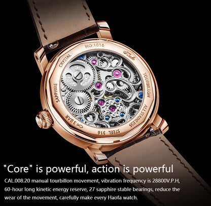 HAOFA 1016 Tourbillon Power Reserve Display