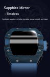 Haofa Men Skeleton Automatic watch NTPT Carbon Fiber Bezel Super luminous 80 hours power 1909