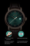 HAOFA Automatic Sapphire Date Watch 1325