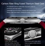 Haofa Tourbillon 1918 Carbon fiber bezel Titanium alloy case