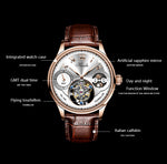 Haofa Luxury Tourbillon GMT Moonphase Watch 1038