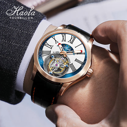 HAOFA Starry Night Sky Literally Dial Tourbillon Watch 1086