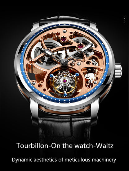 HAOFA Automatic Tourbillon Double Spring watch 1931